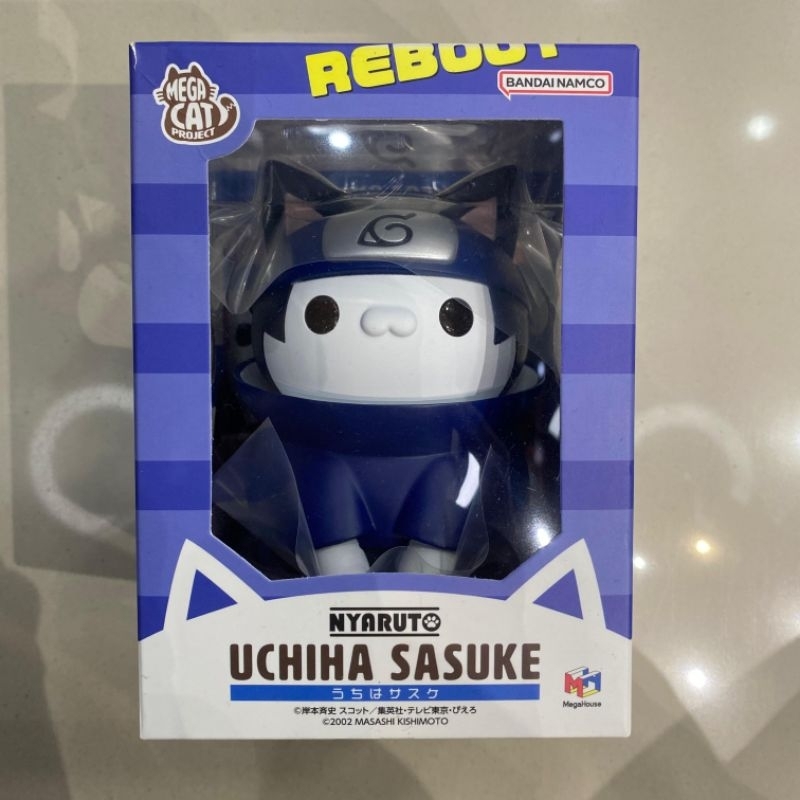 MEGAHOUSE Mega Cat Project Nyaruto Uchiha Sasuke Figure