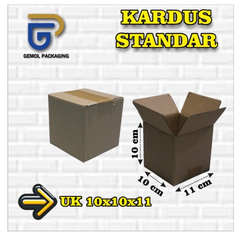 

Kardus 10x10x11 cm
