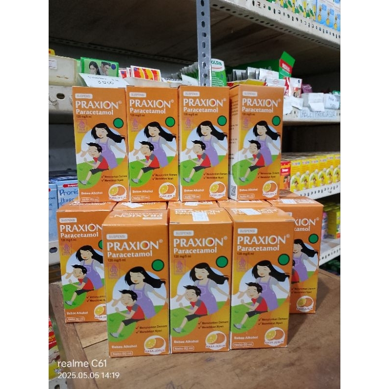 PRAXION Paracetamol Suspensi @60ml/perbotol