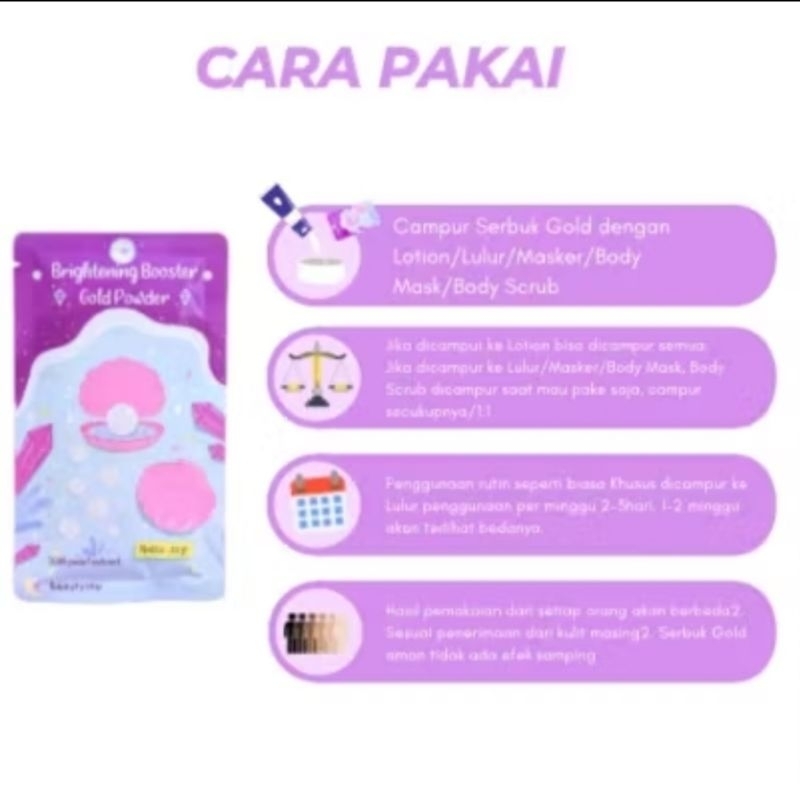 Brightening Booster Gold Powder