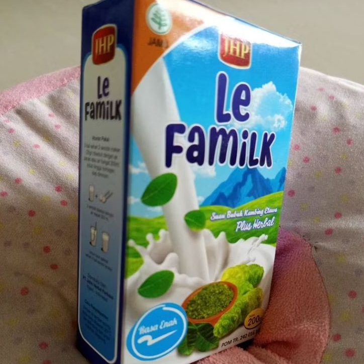 

Kemasan Baru Susu Kambing EXTRA PLUS HERBAL 200 GR