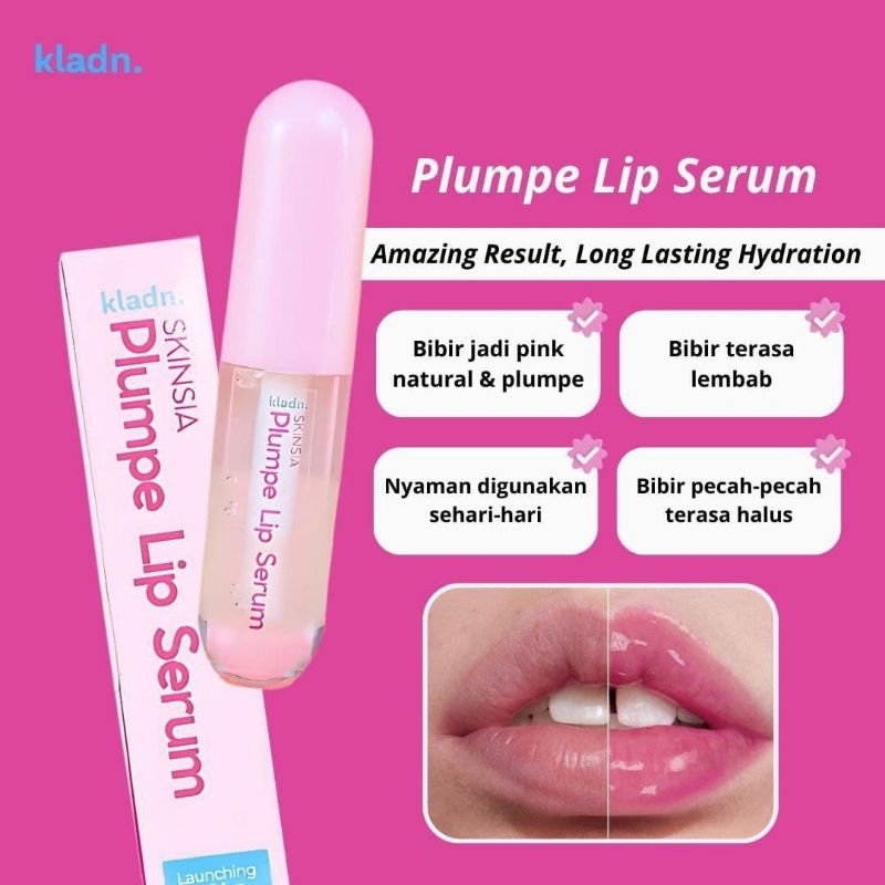 SKINSIA Plumpe Lip Serum Kladn_BPOM_Halal