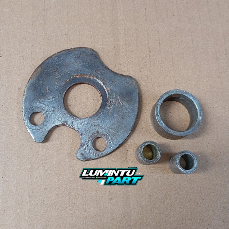 Plat besi pangkon dudukan stang stir C70 ori copotan ring besi pangkon dudukan stang stir Honda C70 