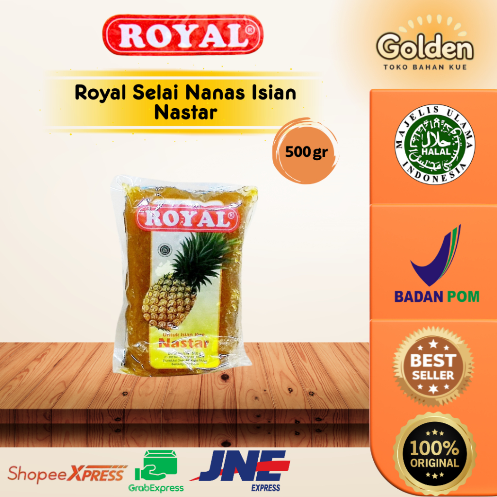 

Royal Selai Nanas untuk Isian Nastar 500g Selai Nanas / Selai Nanas Royal Murah Premium