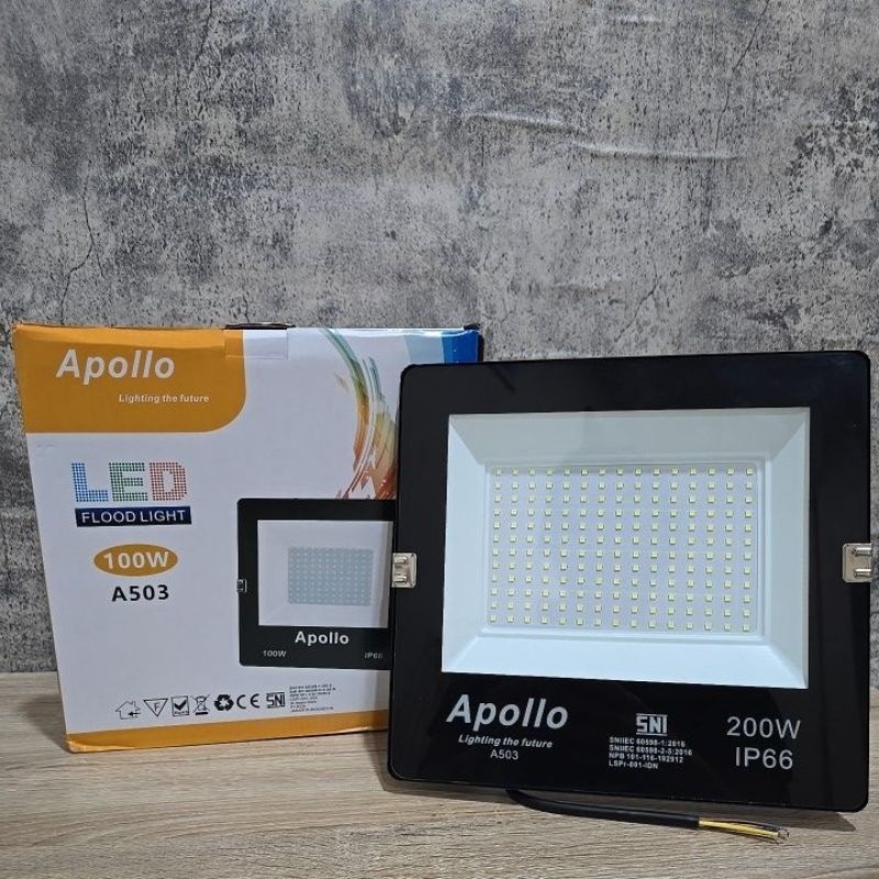 LAMPU SOROT LED 100W 200W 300W 400W 500W 1000W / LAMPU SOROT TEMBAK APOLLO 100W 200W 300W 400WATT 50