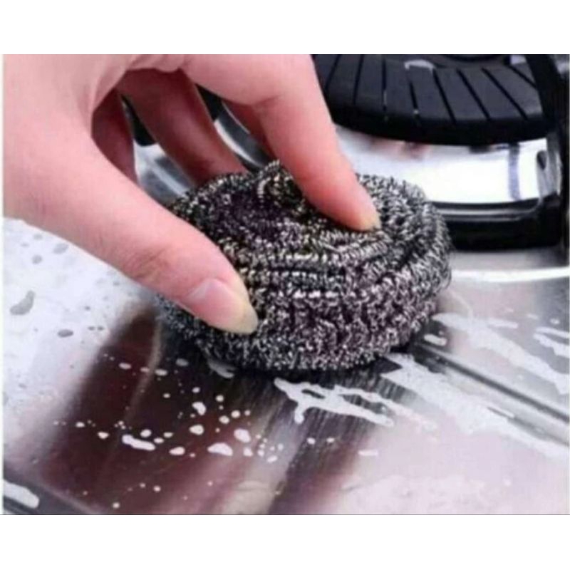 Serabut kawat cuci piring / spons cuci piring