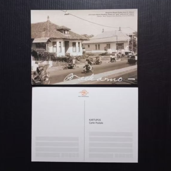 

POST CARD KARTU POS RUMAH KEMBAR KARYA Ir. SUKARNO