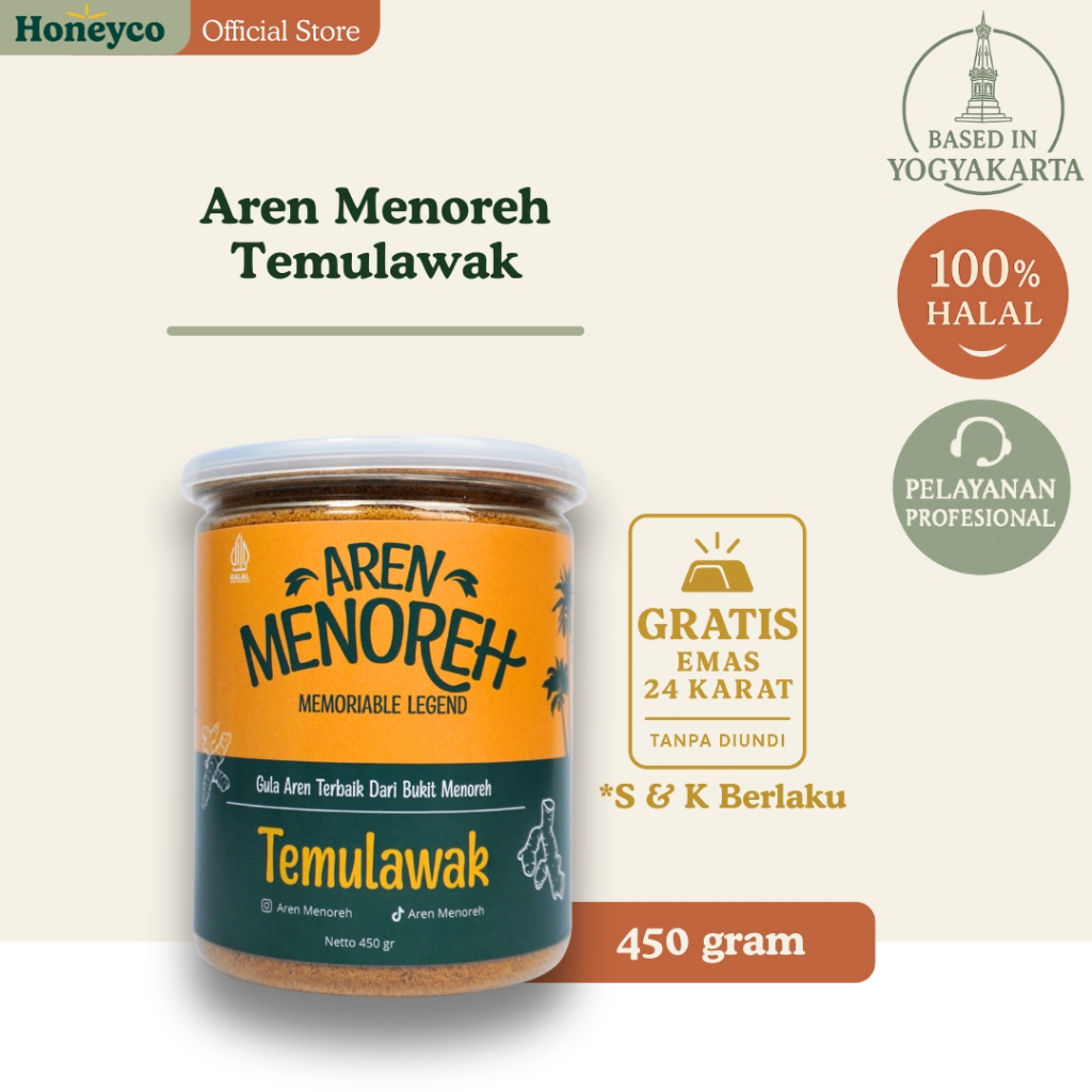 

Aren Menoreh Temulawak Gula Aren Terbaik Dari Bukit Menoreh - 450gr