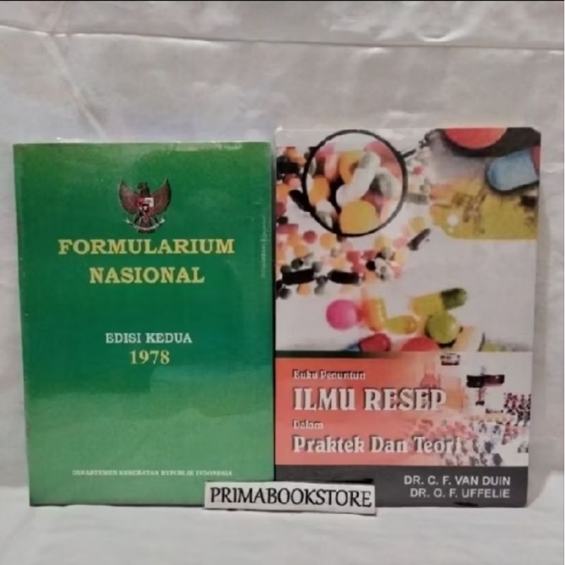 paket 2 Buku : FORNAS (Formularium Nasional) & Ilmu Resep Vanduin