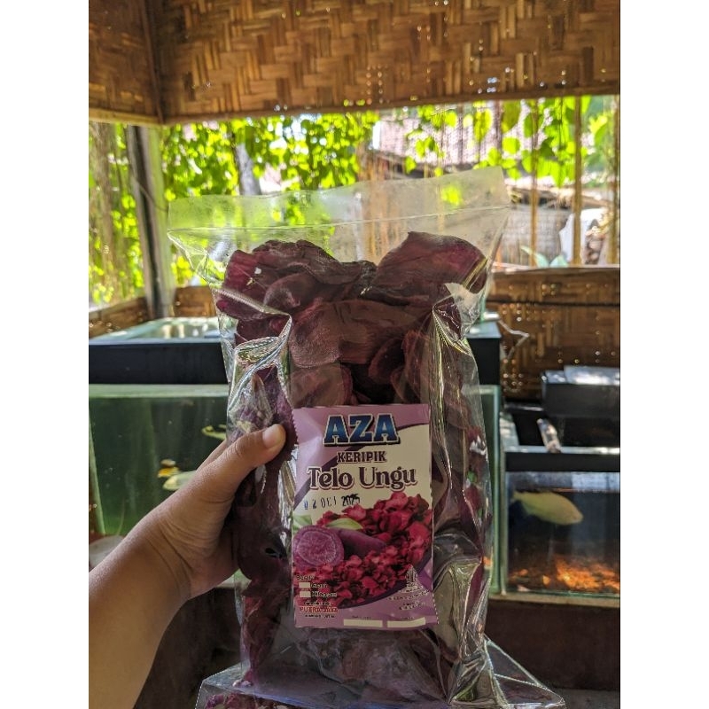 

keripik telo ungu/kripik telo ungu manis/kripik telo ungu 400gr