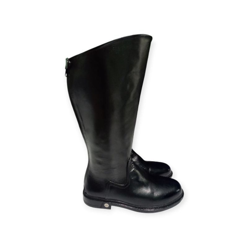 Al Farisi - Sepatu Boots Berkuda Model HBA Turkie Hitam