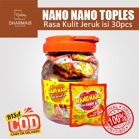 

NANO NANO PERMEN TOPLES (RASA KULIT JERUK) 30pak x 12.5gr
