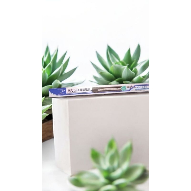 LAMPU CELUP AQUARIUM WARNA PUTIH|| ROSSTON LED|| FINATICS AQUARIUM