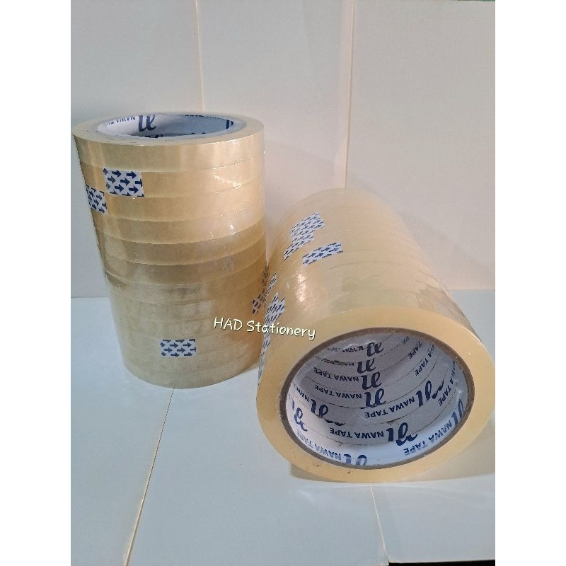 

Isolasi 1/2" / 1 slop isi 12 pcs / Nawa Tape
