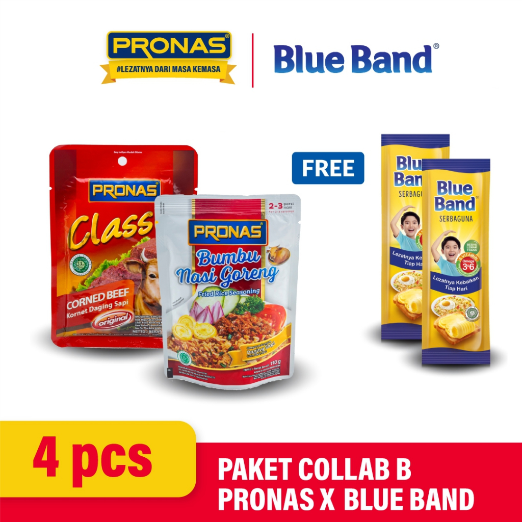 

Paket Collab B Pronas x Blue Band