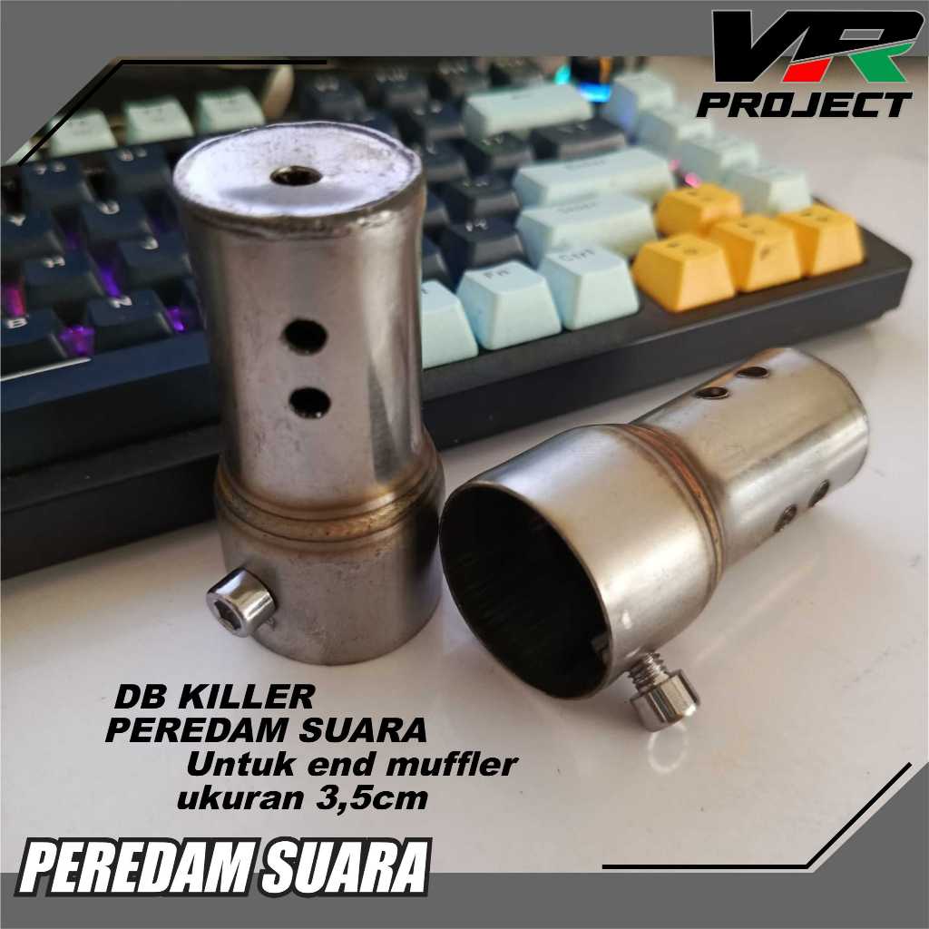 DB KILLER PEREDAM SUARA STANDAR RACING MODEL INLET 28MM BAHAN STAINLESS copy tzm dan copy cms