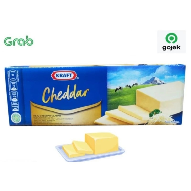 

Keju Cheese KRAFT CHEDDAR 2KG murah