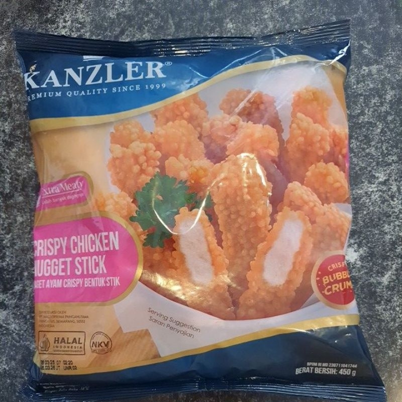 

KANZLER CRISPY STICK CHICKEN NUGGET 450GR
