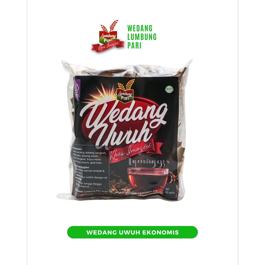 

WEDANG UWUH IMOGIRI + EKONOMIS isi 10 HIGIENIS - TANPA GULA BATU