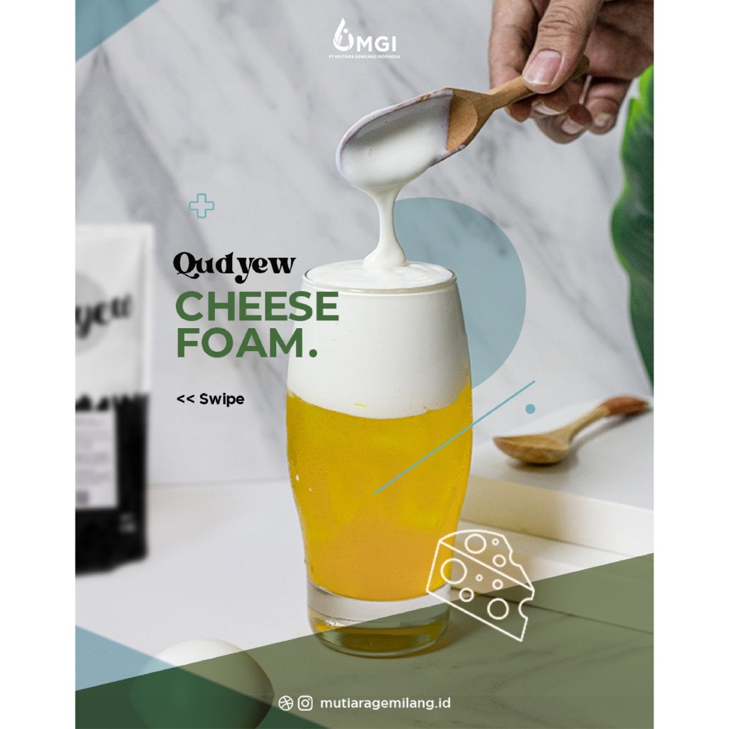 

Topping Foamer Cheese//Sweet//Seasalt//Topping Marshmallow