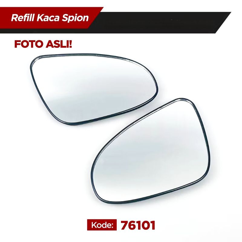 Kaca Spion Plus Bracket  Mobil Calya Sigra Vios Limo Yaris Camry Etios Altis Jambi