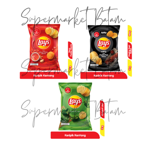 

Lay's Keripik Kentang Rasa Rumput Laut 31 g