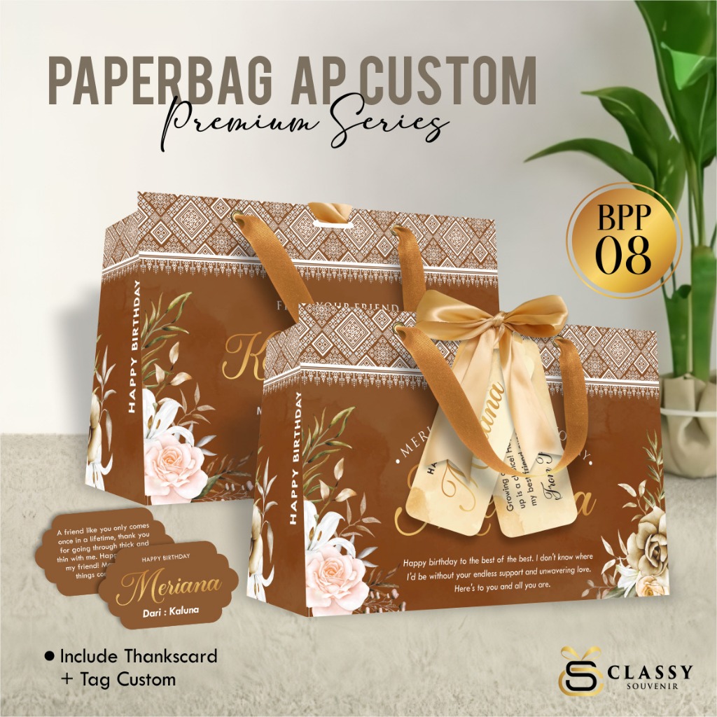 

PAPER BAG CUSTOM FOTO - PAPER BAG ULANG TAHUN LUCU - PREMIUM PAPER BAG [BPP]