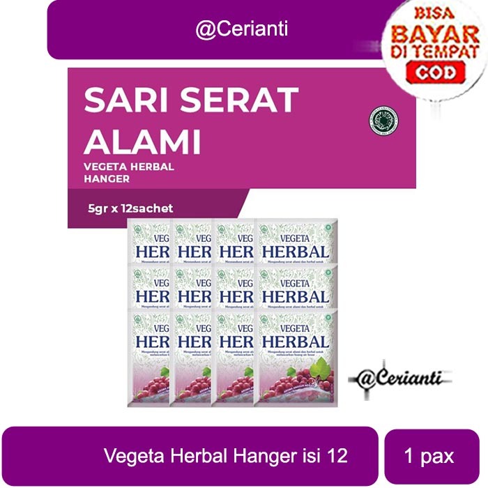 

Vegeta Herbal Anggur Saset isi 12pcs_Cerianti
