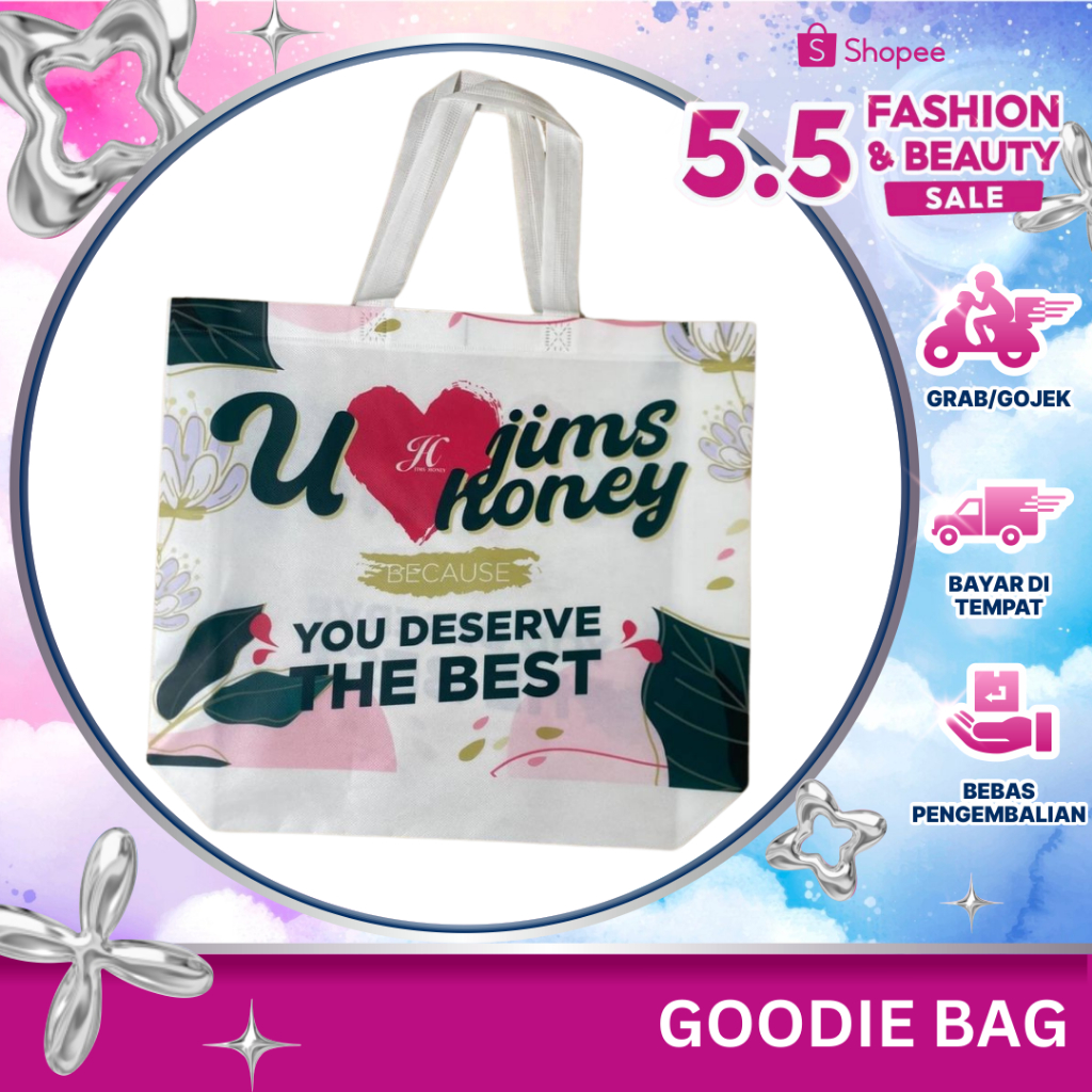 

GOODIE BAG BESAR TAS BELANJA JIMS HONEY