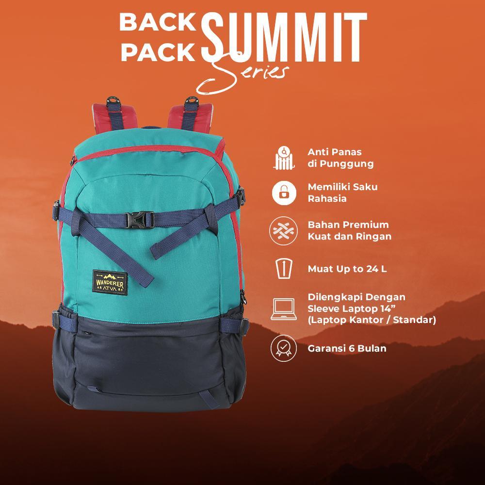 Tas Ransel Backpack Atva Wanderer Summit Series Lazule