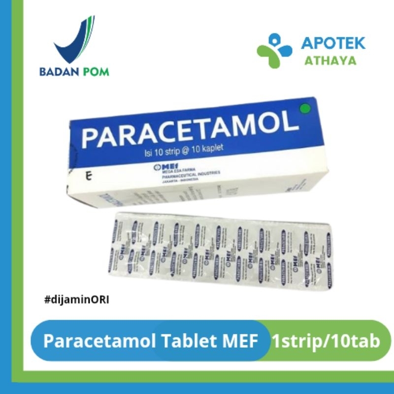 Paracetamol 500mg Tablet MEF
