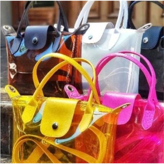 Tas slempang wanita mika / pvc premium (qeisya)
