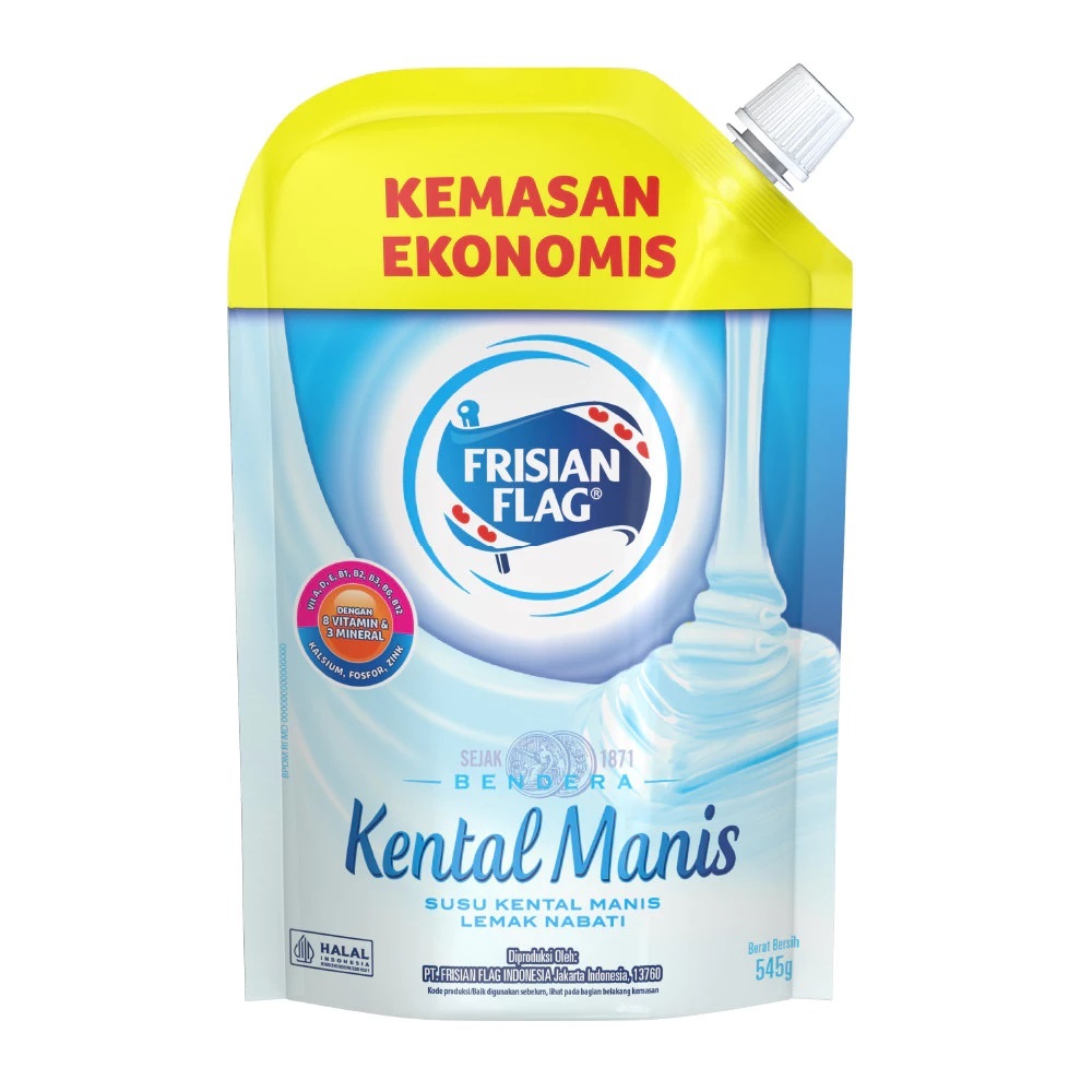 

FRISIAN FLAG PLAIN 545G - SUSU KENTAL MANIS