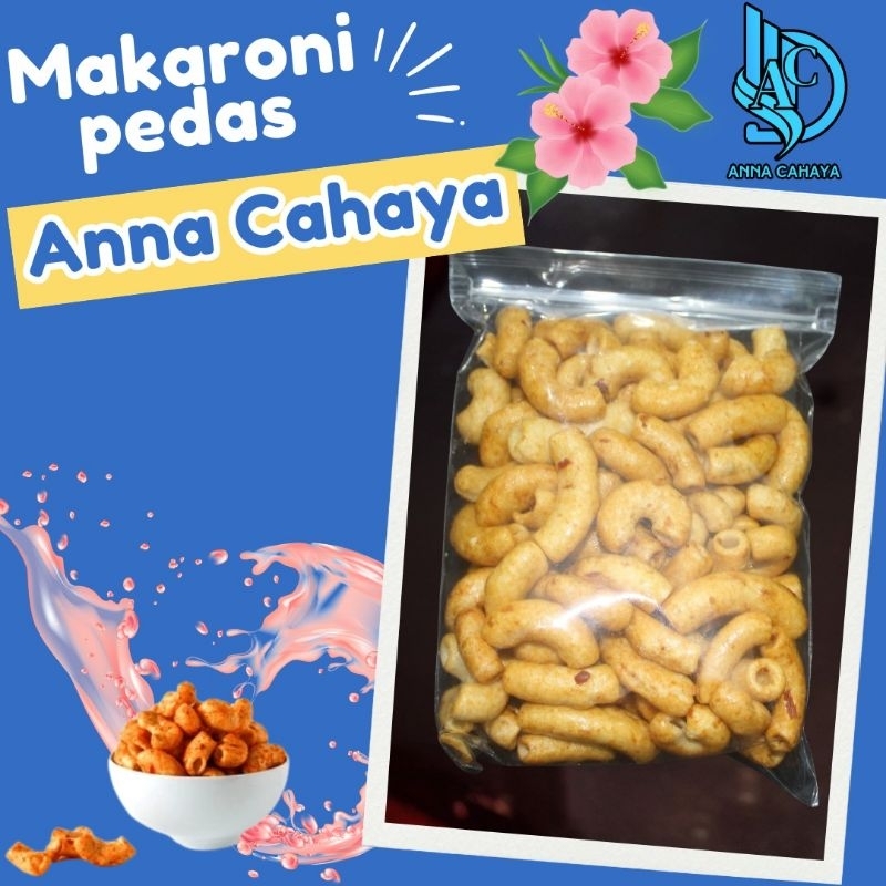 

Makaroni pedas kemasan ekonomis - cemilan kering - kue kering - kue lebaran