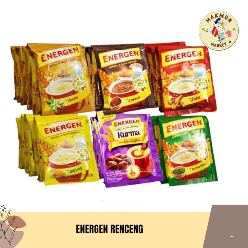 

Energen Minuman Sereal Oat Susu 35g 1renteng Isi 10