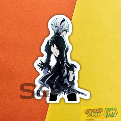 

Stiker Sticker Vinyl Laminasi 2B NIER AUTOMATA Vol 17