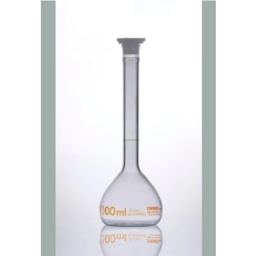 Volumetric Flask 100 ml IWAKI/VOLUMETRIC FLASK IWAKI / Volumetrik Iwaki/ Labu Ukur Iwaki