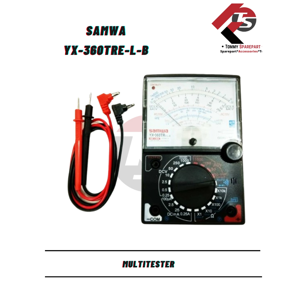 Multitester / Multimeter / Avometer Analog Samwa YX360TR ELB