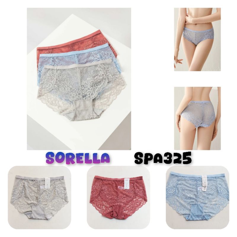 SPA325 panty celana dalam sorella midi L XL XXL