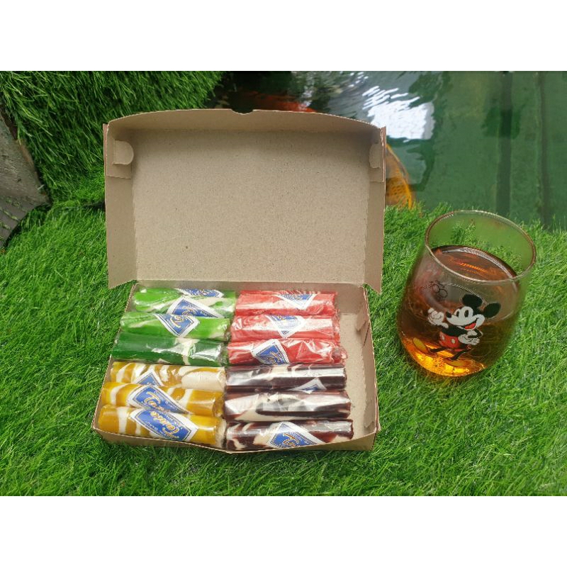 

Dodol garut zebra pelangi 1 kg /500 gram