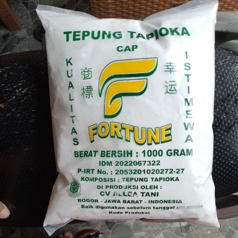 

tepung/sagu tapioka fortune