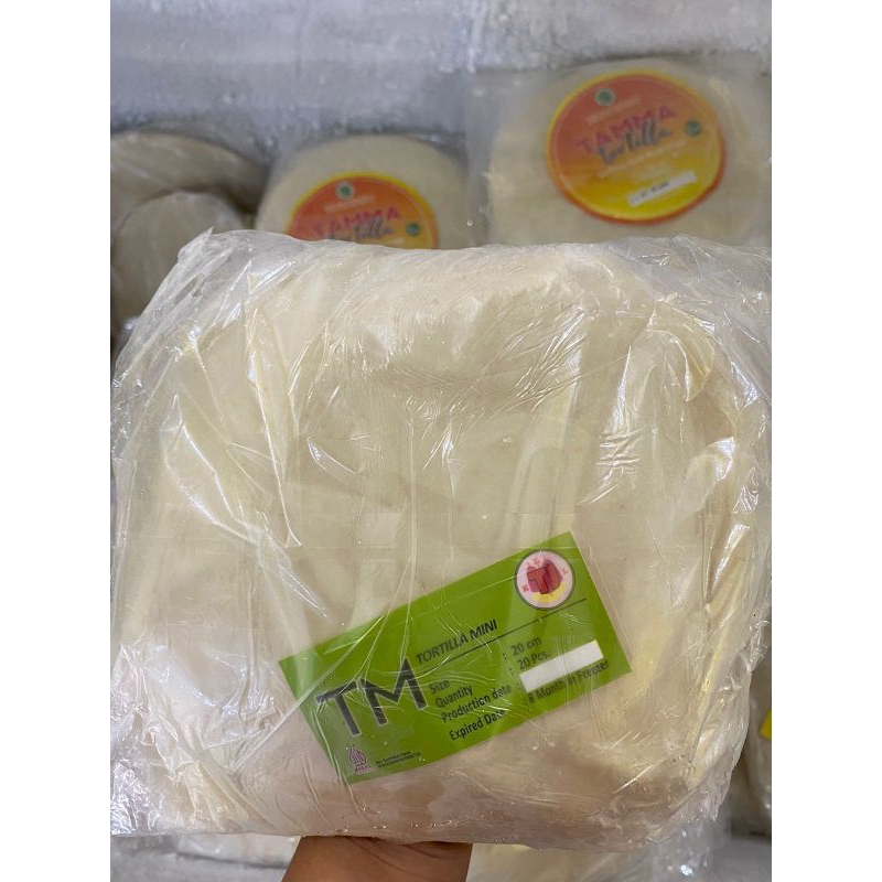 

kulit kebab tortilla TJ mini uk lebar 20cm