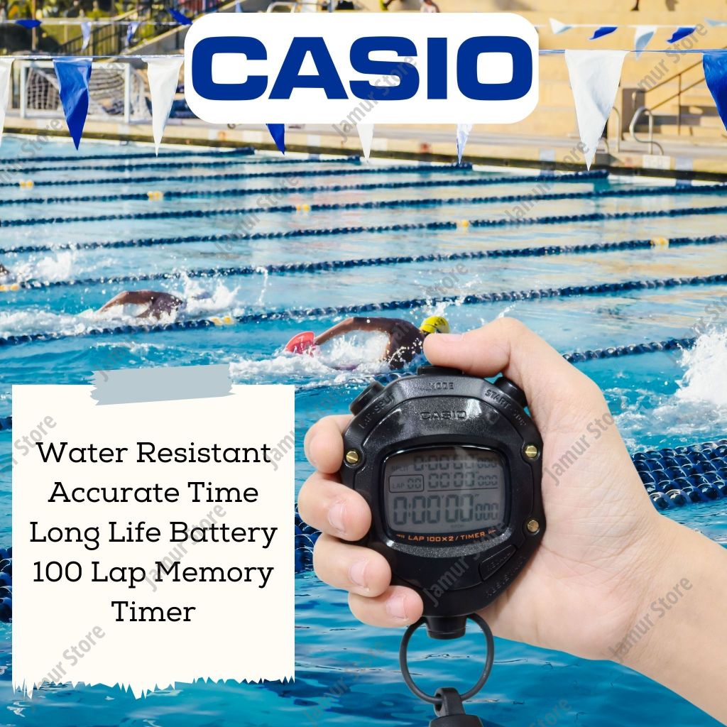 Stopwatch Casio Hs 80 Alat Pengukur Waktu Casio Stopwatch Hs-80