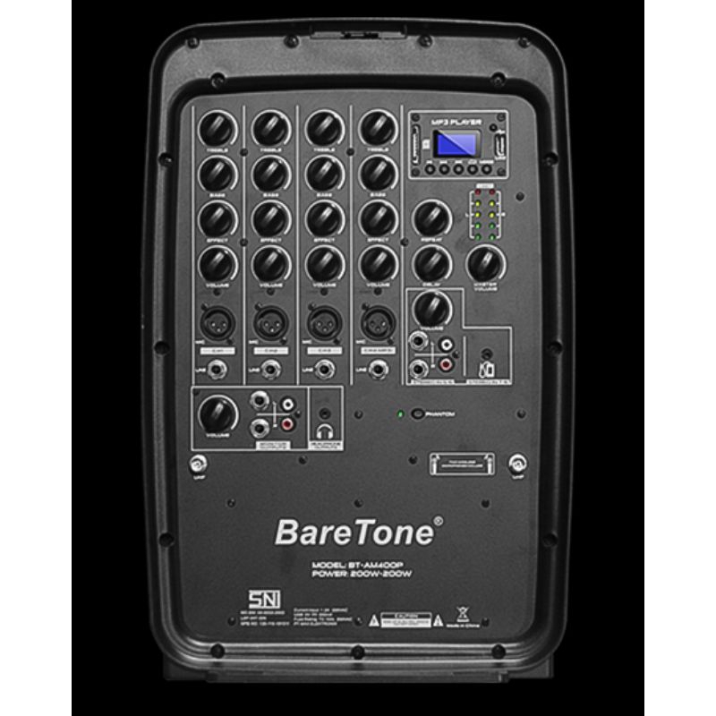 BARETONE AM400P | SPEAKER AKTIF  | SPEAKER  KAROKE DIRUMAH | SPEAKER 8 INCH | ORIGINAL BARETONE AM40