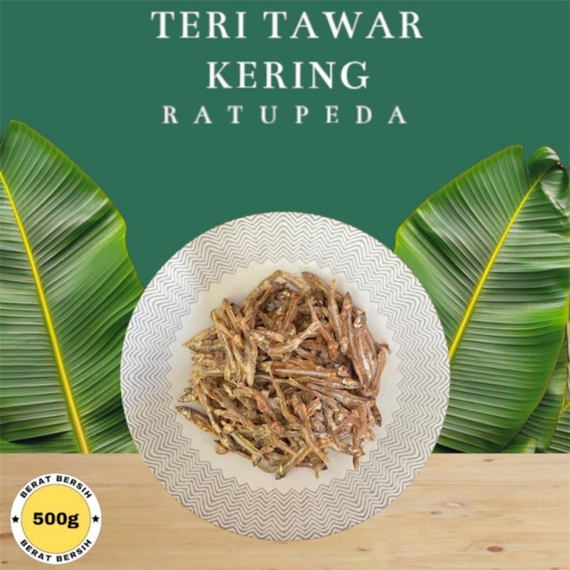 

Ikan Asin Teri Tawar Kering Kualitas Super 250,500,1000gr