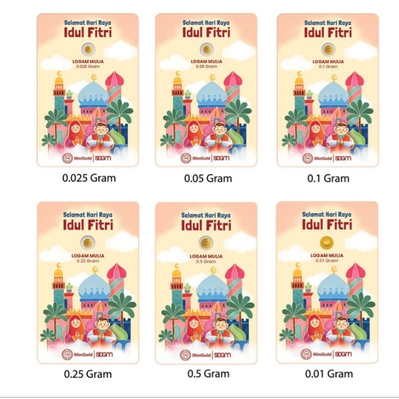 MiniGold Gift Series Idul Fitri Kids