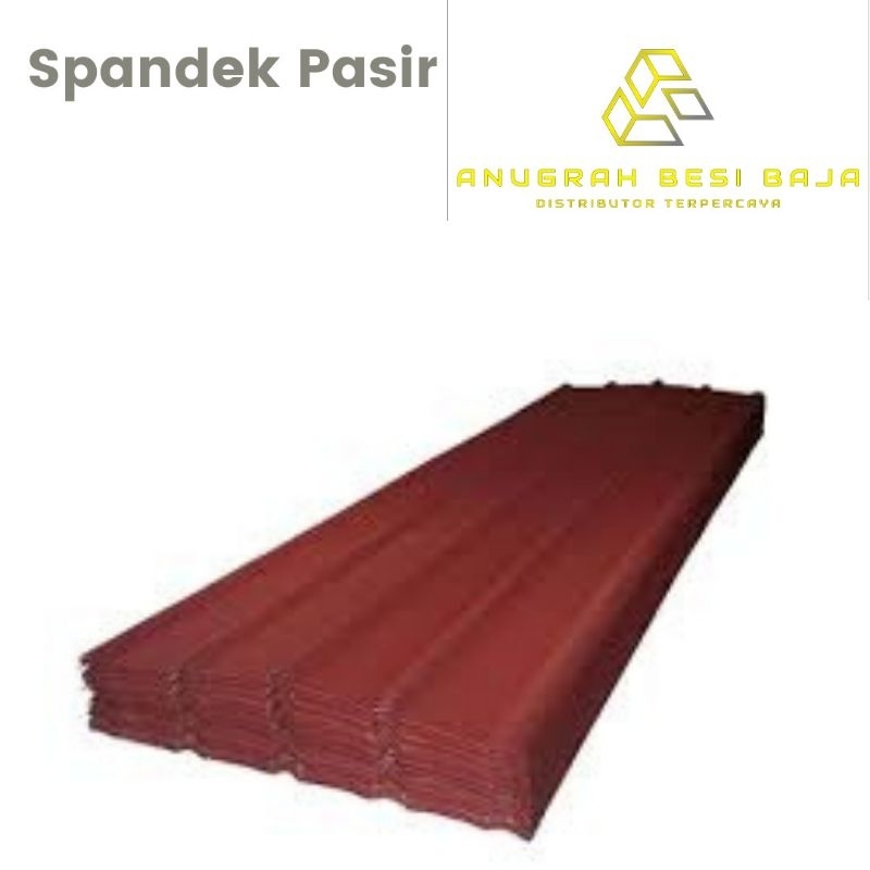 Atap Spandek Pasir 0.40 Panjang 3/4/5/6 Meter | AP