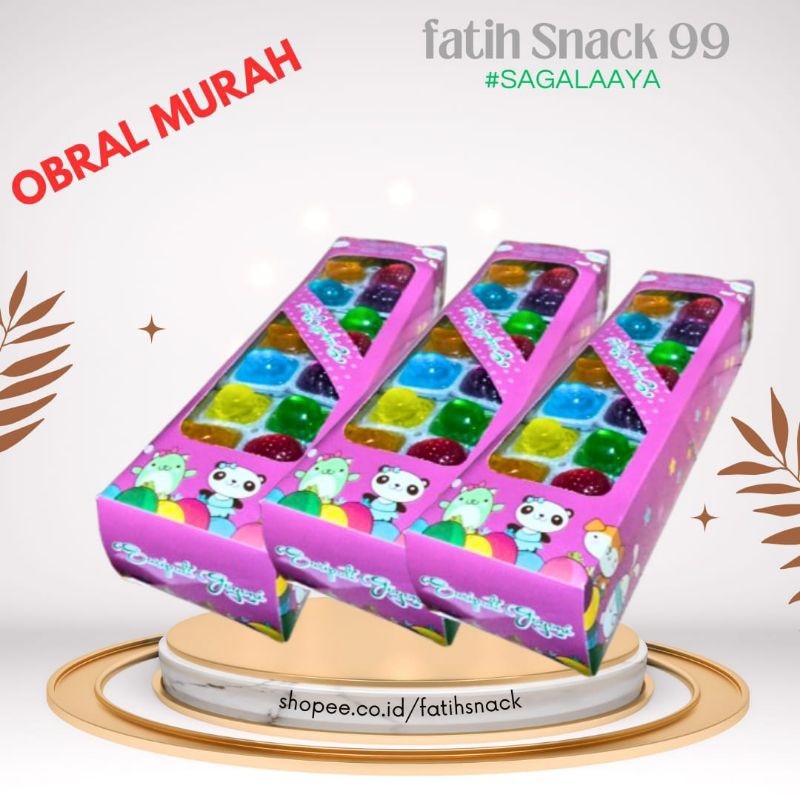

GOGONI JELLY AGAR BOK ISI 15 KEPING X 25G SARIPATI GOGONI