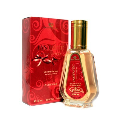 Parfum Al Rehab Fantastic Pour Femme Spray 50ML Parfum Sholat Asli Saudi Arabia