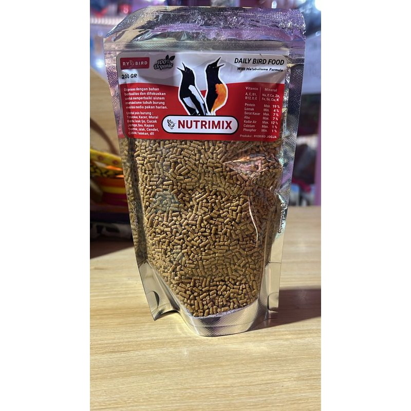 NUTRIMIX MURAI BATU VOER BURUNG KACER JALAK VOER BURUNG OCEHAN VOER KUNING